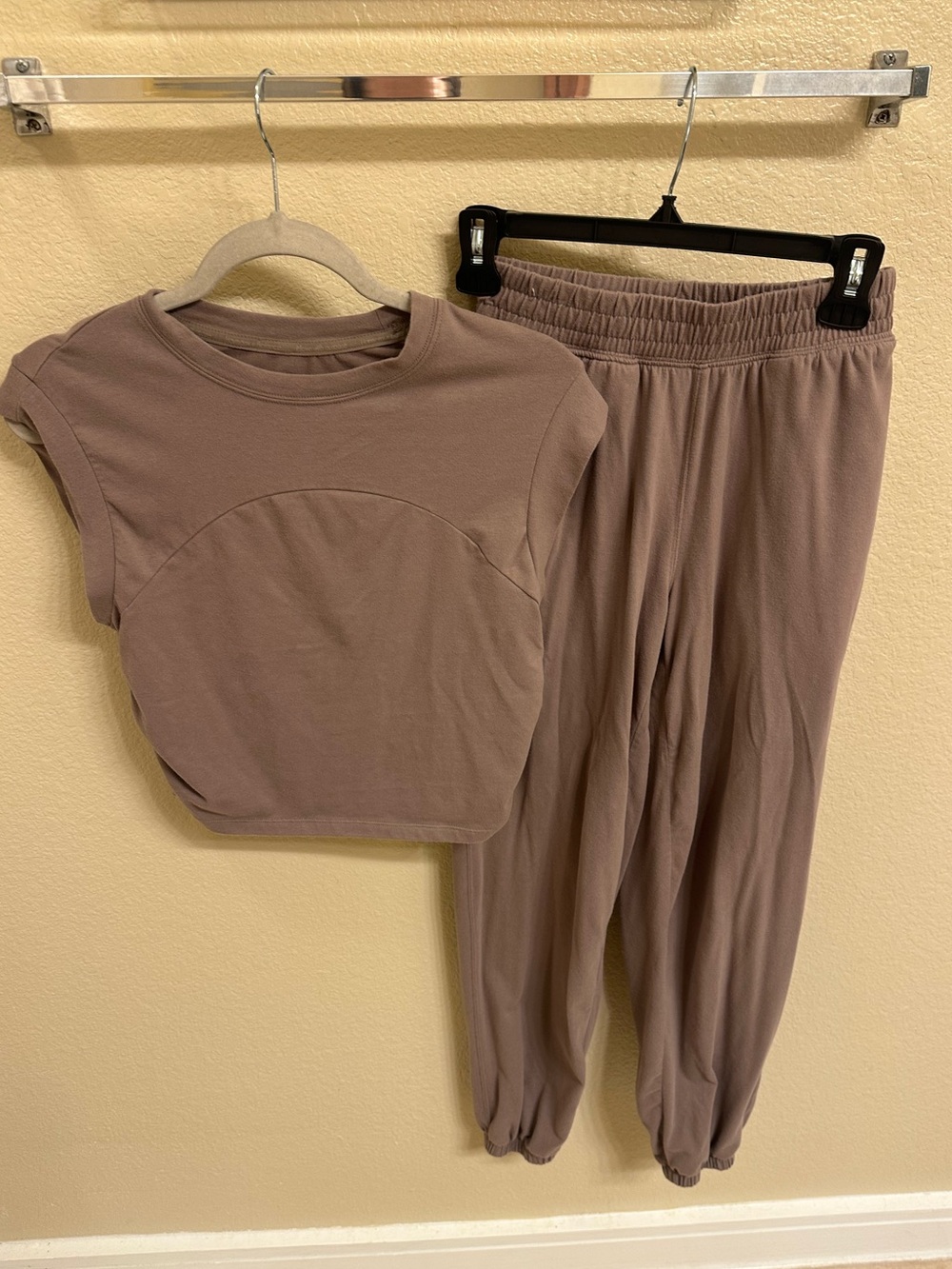 Mauve/Purple Matching Lounge Set XS